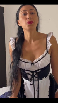 Cum on the Latina Maid’s Tits