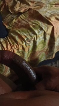 Stroking My Hard Black BBC