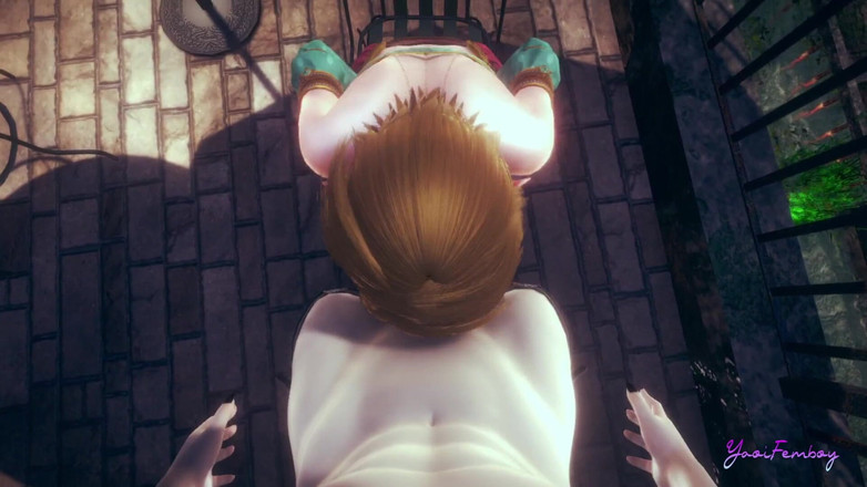Yaoitube: Zelda Yaoi Femboy - Link POV Boquete (sem censura)