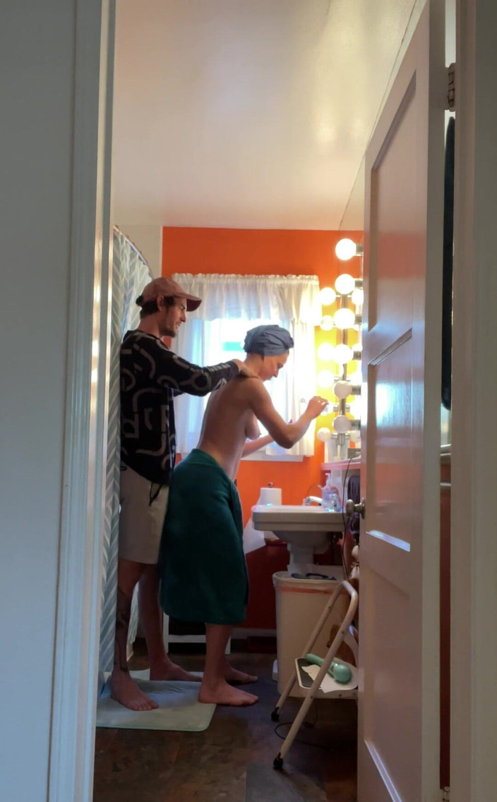 VibeWithMommy: Hes Such a Patient Boy Waiting for Me to Finish...