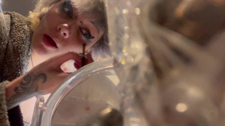 Glitterqueen1999: Giantess Tiny Man Watches Me Get Ready for Work Makeup...