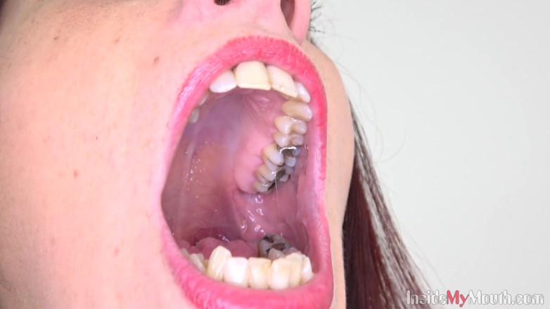 Inside My Mouth: Mouth fetish clip with ali bordeaux fullhd - Inside my mouth