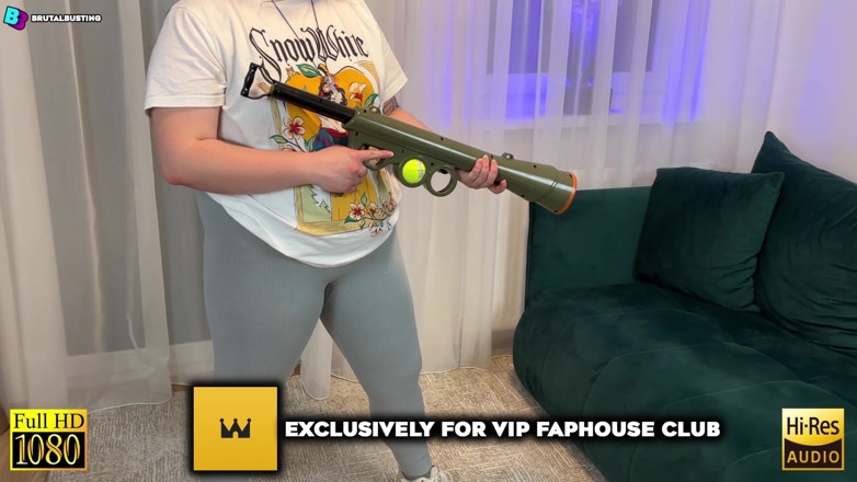 BrutalBusting: Baseball Bat, a Leather Belt, Tennis Balls and Her Massive...