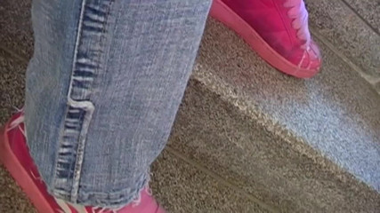 Erotic Pleasure: Brunette whore hard fucked on her stairs