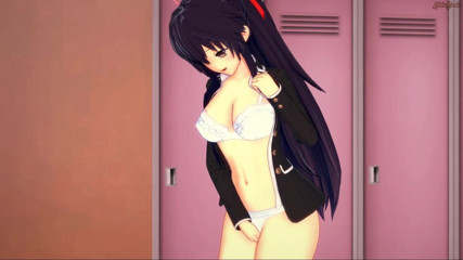 Hentai Smash: Tohka Yatogami fingert sich - Dates a live, hentai
