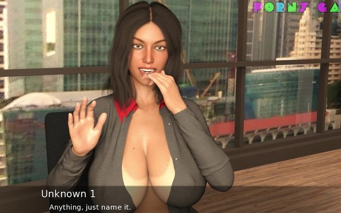 Porny Games: Проект горячая жена - секстинг в офисе (33)