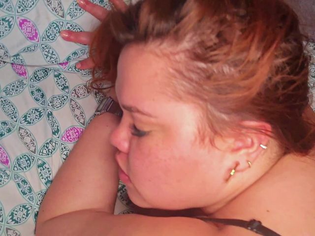 Redhead Stepsister Seduces Stepbrother for Help with Her Shiny Tits (Latin curvy redhead)