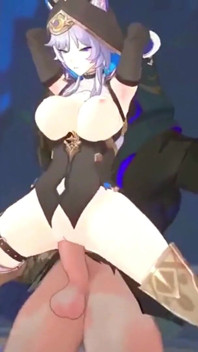 Honkai Star Rail - Cipher jatuh ke godaan dan zakar besar dalam adegan seks Ntr - Animasi Hentai 3D