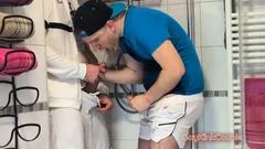 Sportswear Piss Fuck in the Shower