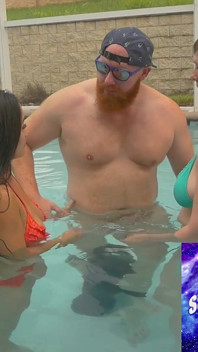 Thor Johnson and Song Lee’s Sizzling Pool Party Turns Into a Steamy Threesome with Cammie Cummz