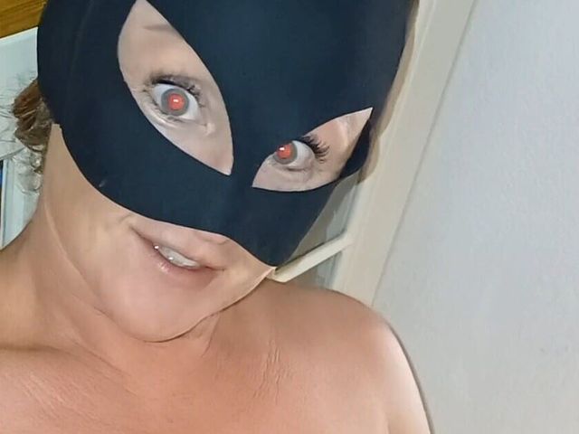 She Masturbates but Fantasizes About Dick. (Sexy and masked)