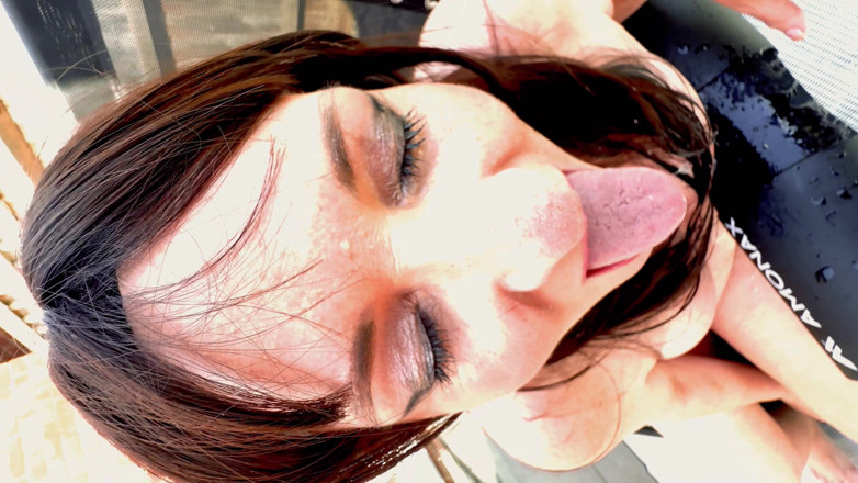 ithastopeefun: Gonzo Piss and Cum in the Garden