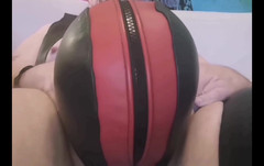 Monster_Meat_: Leatherbulge fetiş deri jock el yapımı