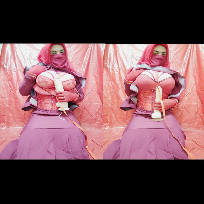 HijabRubberSexDoll: Elisyahijabdoll del 8 onanerar kuk hård kuk cum shot