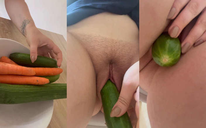 Crazy German Slut: Makanan Sihat: Remaja Berlekuk Melakukan Hubungan Seks Dengan Timun