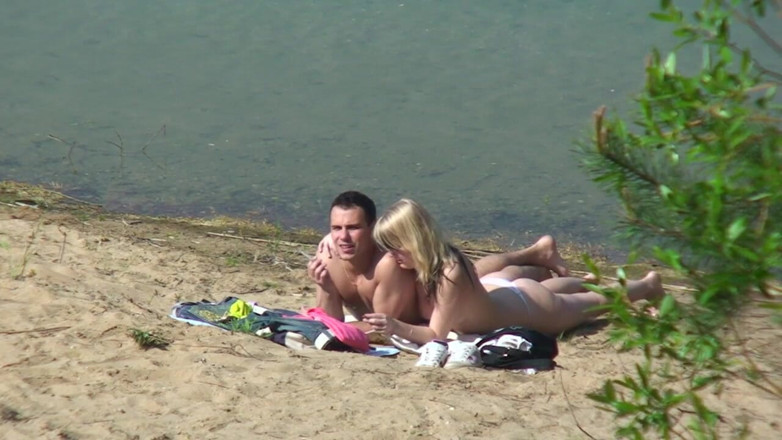 Out Sexxx: Little slut needs a big cock outdoor!
