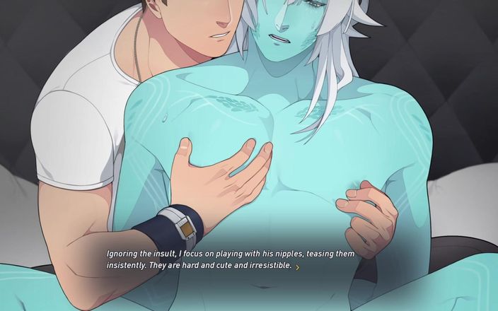 Femboy Asura: Brahve에게 자원봉사 핸잡을 해주는 Danya