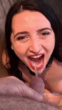 Desperate Pantie Wetting Two Mouth Piss Deep Throat Ass Lick Facial