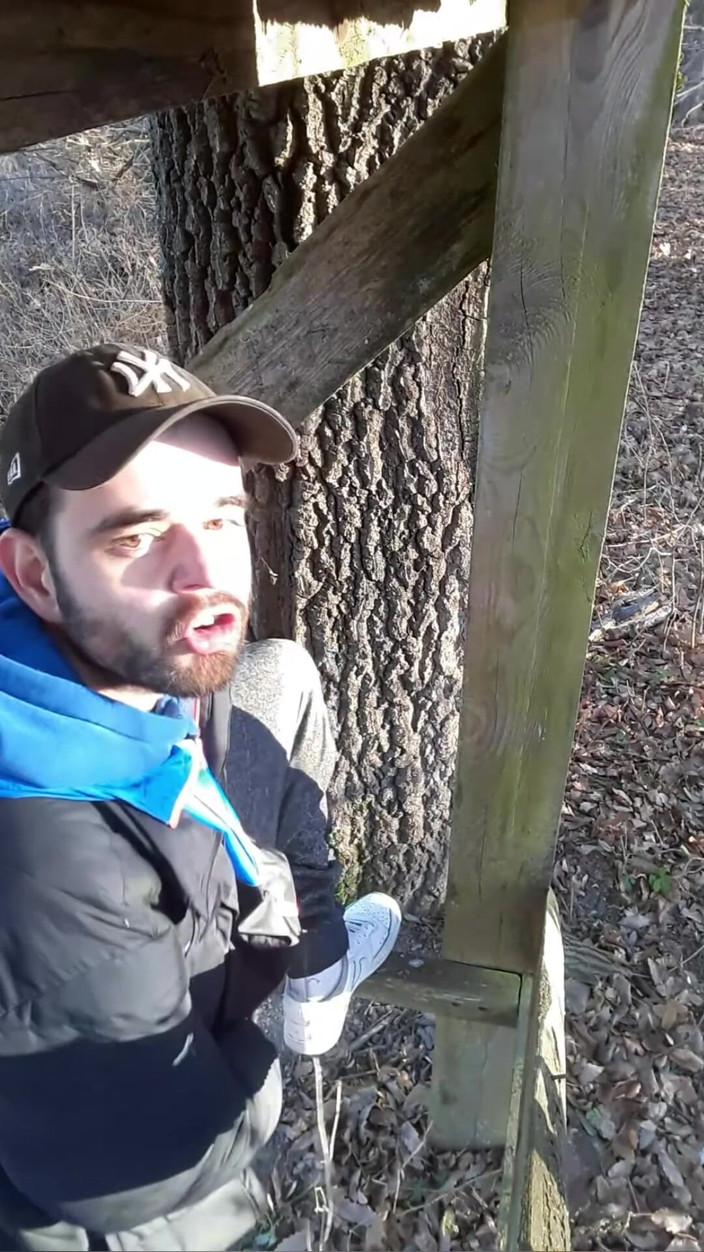 jerkofflover: Honenie Môjho Vtáka V Prírode V Zime