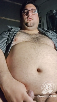 Fat Dirty and Sweaty Pig Masturbates All Day Long