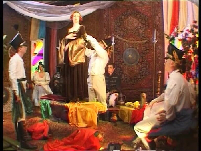 Wonderful Hot World X: Pesta seks liar panas untuk si jalang seksi dalam haba