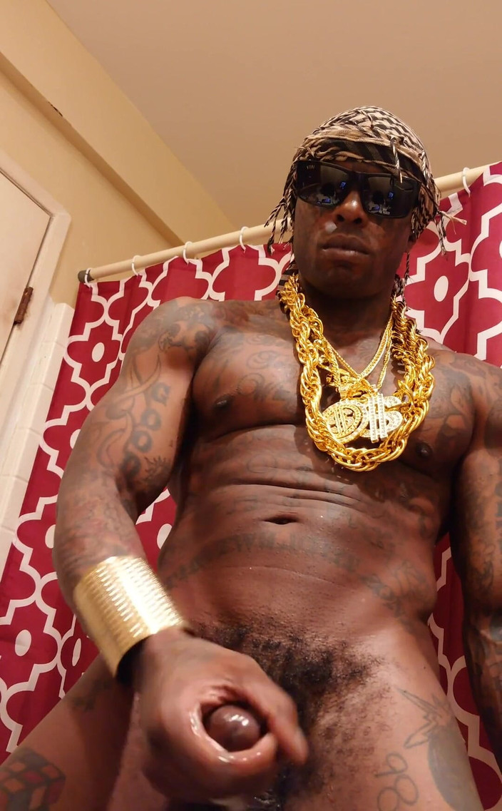 Hallelujah Johnson: Grote zwarte lul aanbidden Hallelujah Johnson - alleen lul en pik...