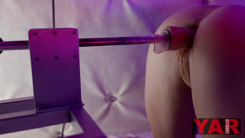 YARzabello: Fuck machine delivers multiple orgasms to a libertine