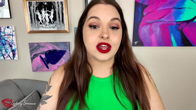 Sydney screams fetish: Menguji lipstikku untukmu - sydney screams mencoba 8 nuansa lipstik untuk menciummu...