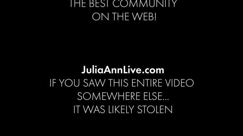 Julia Ann: ジュリア・アンの口の快楽POVフェラチオ
