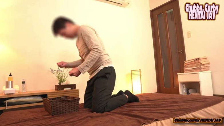 Chubby Curvy Hentai JAV: Massaggiatrice curva lussante, massaggio pov con tocco d'autore-2