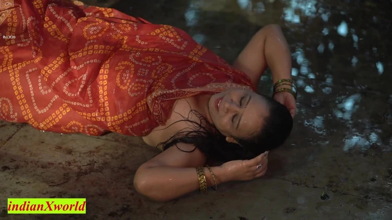Indian Xshot: Naughty Bhabhi Barish Sex with Devar