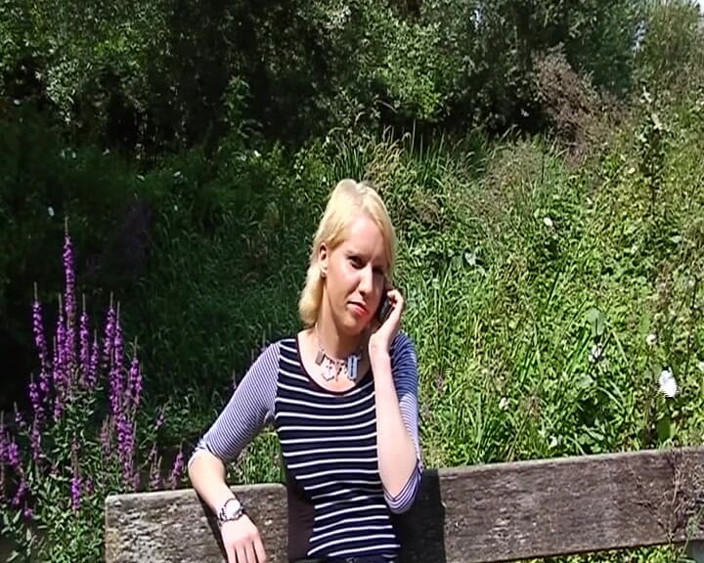 Planete Francaise: Nasty Blonde French Eats Cum After Kinky Fuck