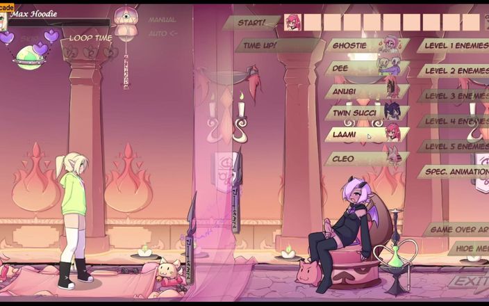 LewdArcade: Макс эльф, демо уровень 2, полная галерея игра (с лучшим видом) все сексуальные сцены, коллекция