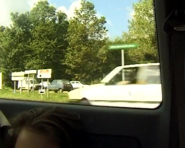 European Classics: Amateur slut gives her boy amazing blowjob in car
