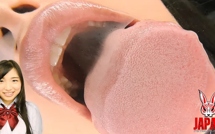Japan Fetish Fusion: POV Video: Virtual Tongue Kissing with Suzu Shiratori!