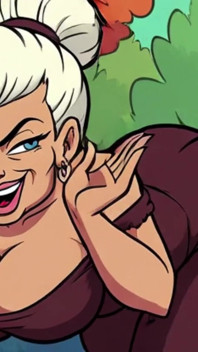 Ai dekolt Cartoon MILFs