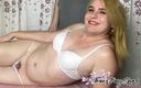 Trans Roommates: Blondes trans gemütliches gams, eingeölte massage, happy end