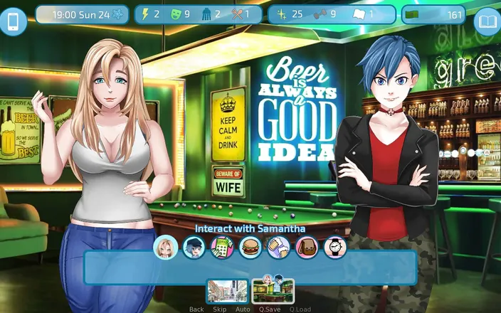 Dirty GamesXxX: Love &amp; sex second base: chatting with friends ep 18