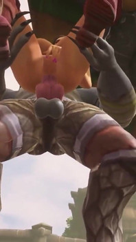 samudr tat par veyarvolph ke saath seks . Warcraft Porn Parody