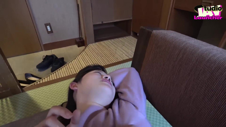 Studio JAV Launcher: Secret Hot Spring Trip Taken with an Acquaintance Behind Her...