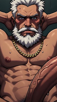 Gritty Kinky Hunk Art