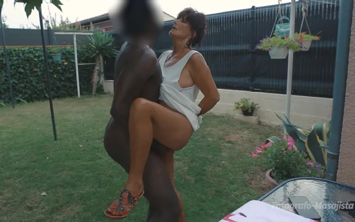 A Granny Lick My Ass, the Other Suck My Cock Then I Fuck Her Asshole