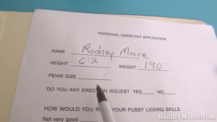 Rodney Moore: Horny milf executive gets pounded on the desk