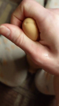 Handjob on a Dildo From My POV