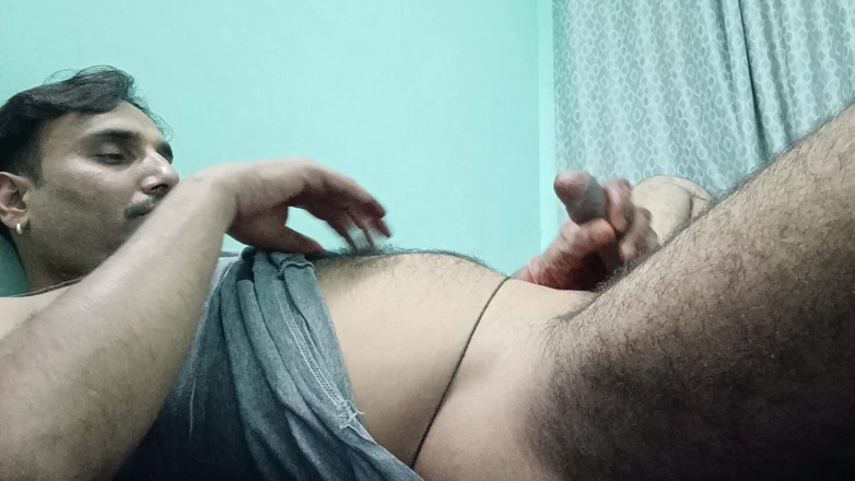 Rajasthani-old-lover: Indian Desi Man Enjoy Shower and Sex
