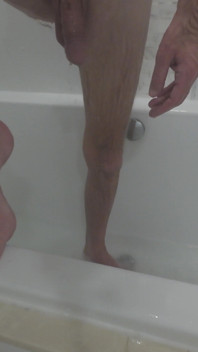 Washing My Feet for My Foot Worshippers