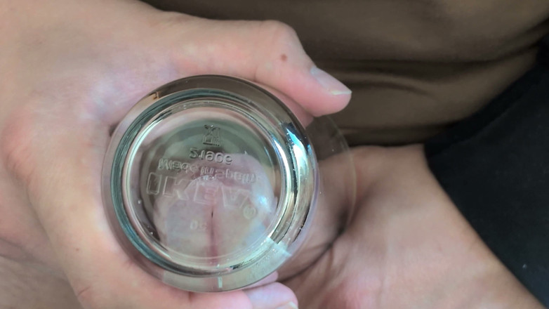 Kinkymah: Dirty Glass Play JOI - Fuck a Glass with Pre-cum &amp; Spit -...