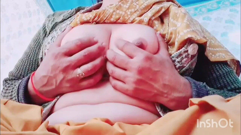 TricolorMusic3: Nice Brunette Girl with Firmly Tits Showering
