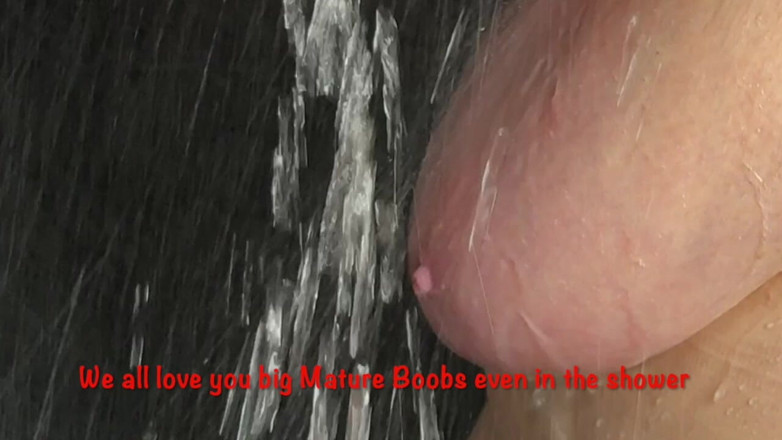 Mr MF: Mrs Mature Feet Playing in the Shower 484