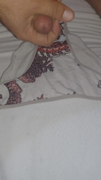 I Ejaculate Into the Panties My Wife Is Going to Wear While She Is in the Bathroom.